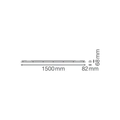Ledvance LED Allmänbruksarmatur Vattentät Fukttät 81W 11000lm - 840 Kallvit | 150cm