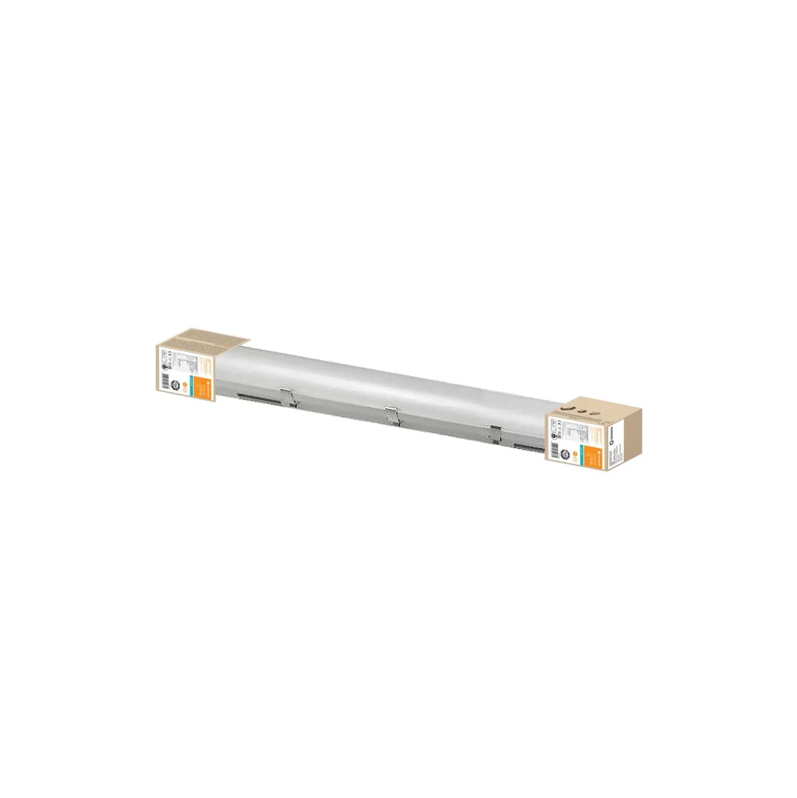 Ledvance LED Allmänbruksarmatur Vattentät Fukttät Value 20W 2400lm - 840 Kallvit | 120cm