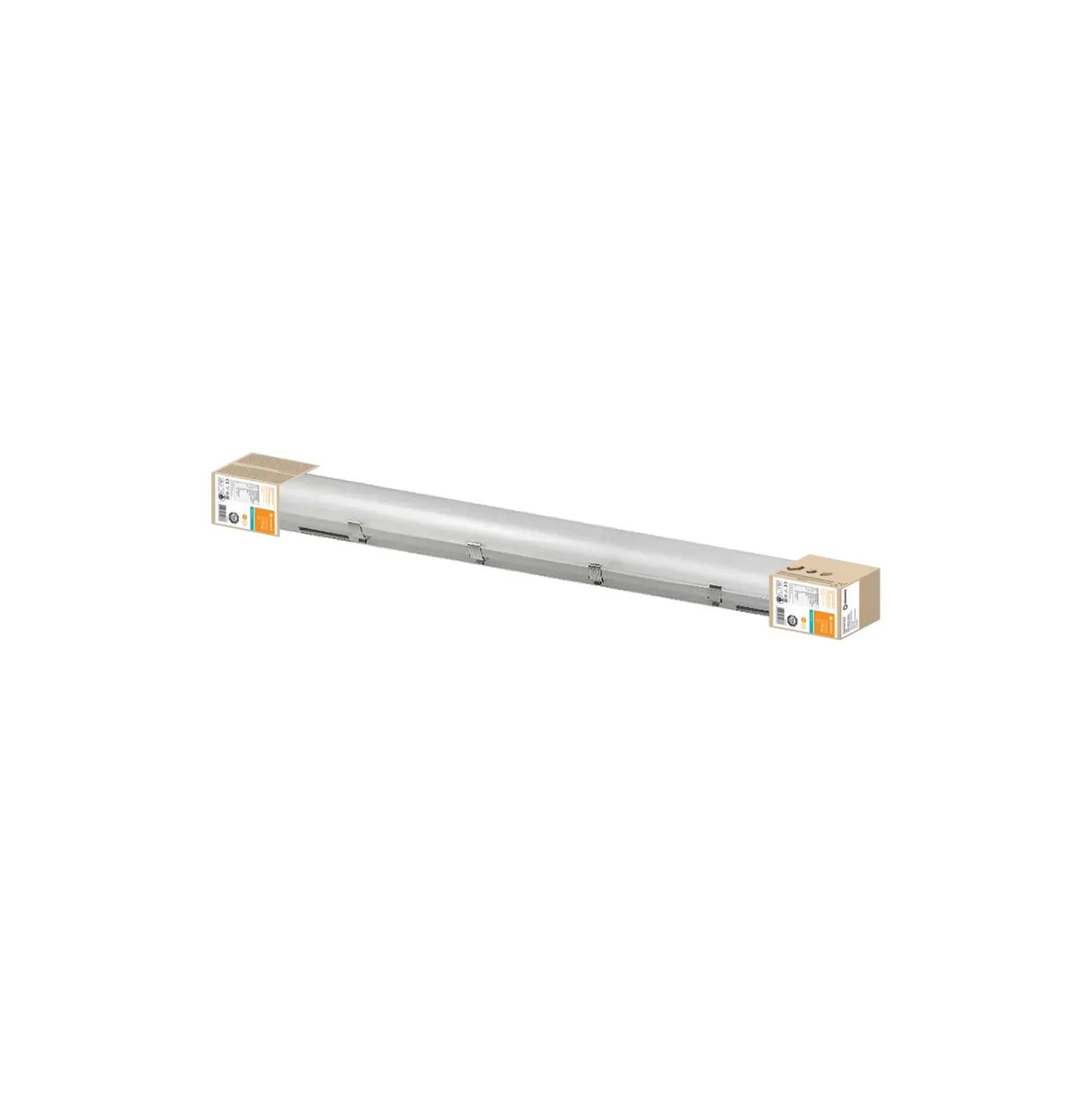 Ledvance LED Allmänbruksarmatur Vattentät Fukttät Value 25W 3000lm - 840 Kallvit | 150cm