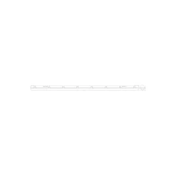 Ledvance LED Allmänbruksarmatur Vattentät Submarine 19W 1900lm - 840 Kallvit | 150cm - Rörelsesensor