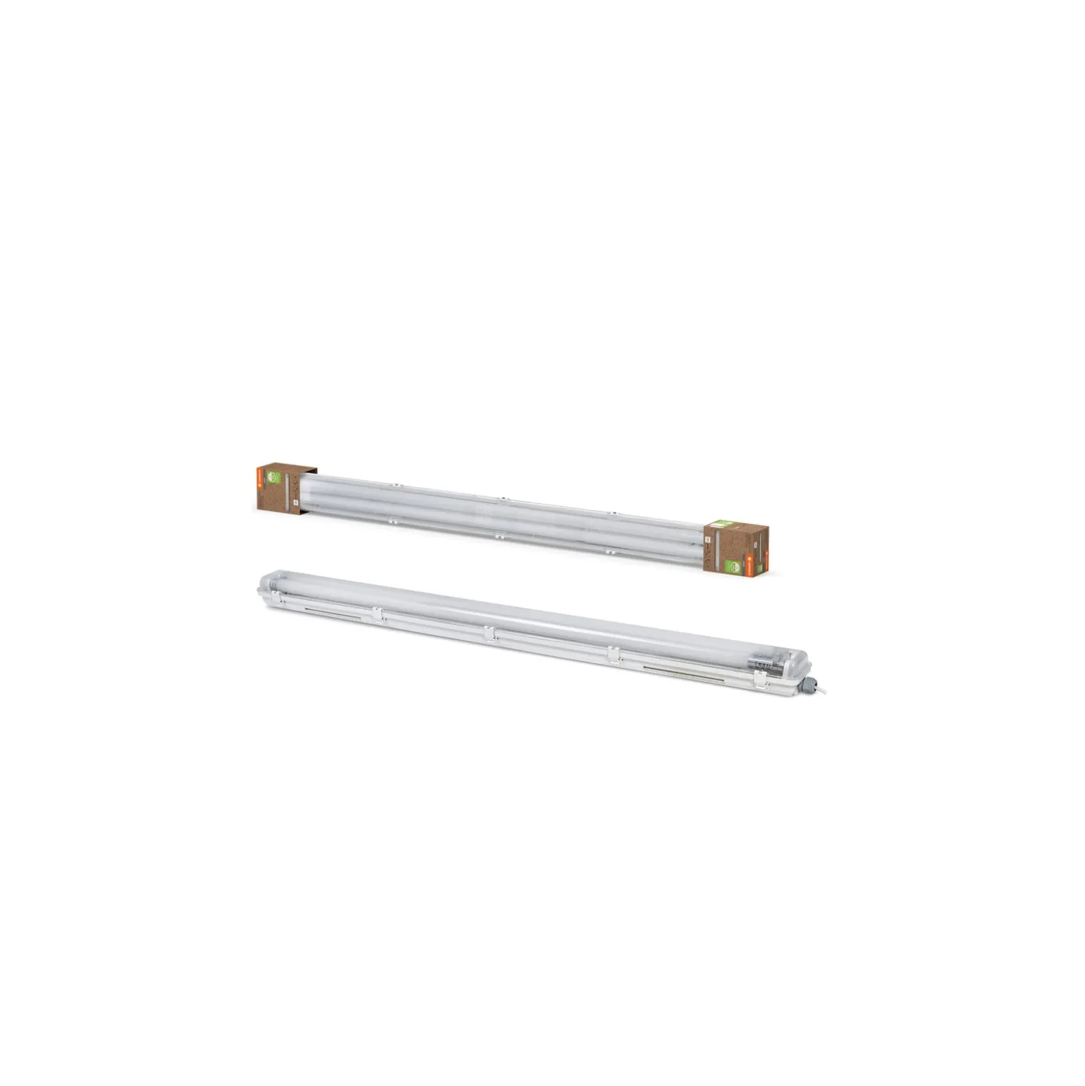 Ledvance LED Allmänbruksarmatur Vattentät Fukttät Armatur Submarine 2x13.5W 3100lm - 840 Kallvit | 120cm - incl. 2x LED Rör