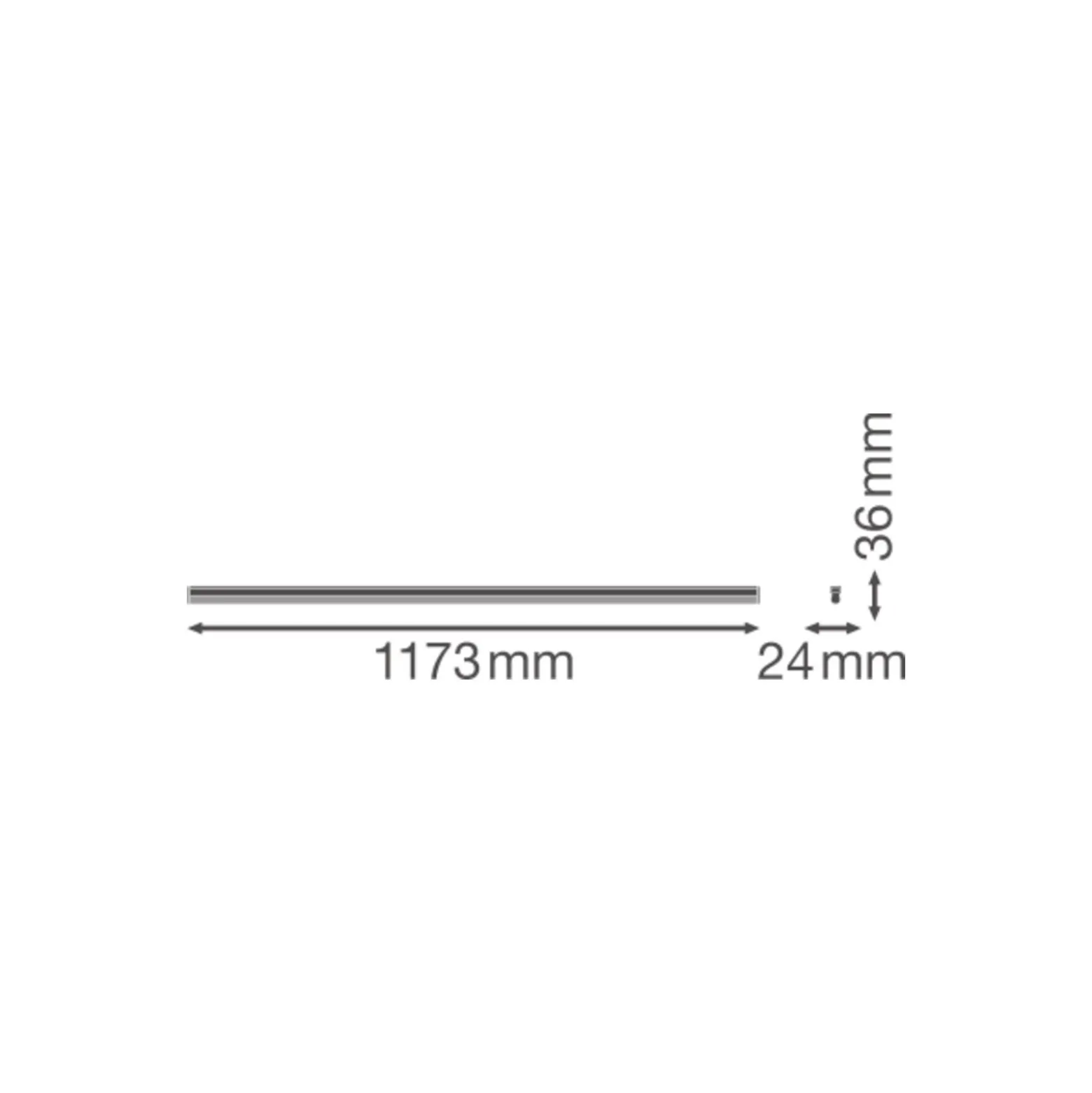 Ledvance LED Allmänbruksarmatur Linear Kompakt High Output 20W 2000lm - 840 Kallvit | 120cm