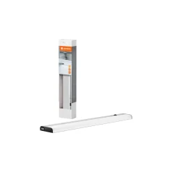 Ledvance LED Allmänbruksarmatur Linjär Platt Eco Aluminium Silver 6W 300lm - 830 Varm Vit | 30cm - Ersättare 7W