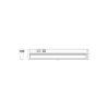 Ledvance LED Allmänbruksarmatur Linear Turn Connect Vit 10W 620lm - 830-840 CCT | 55cm - Push Dimbar