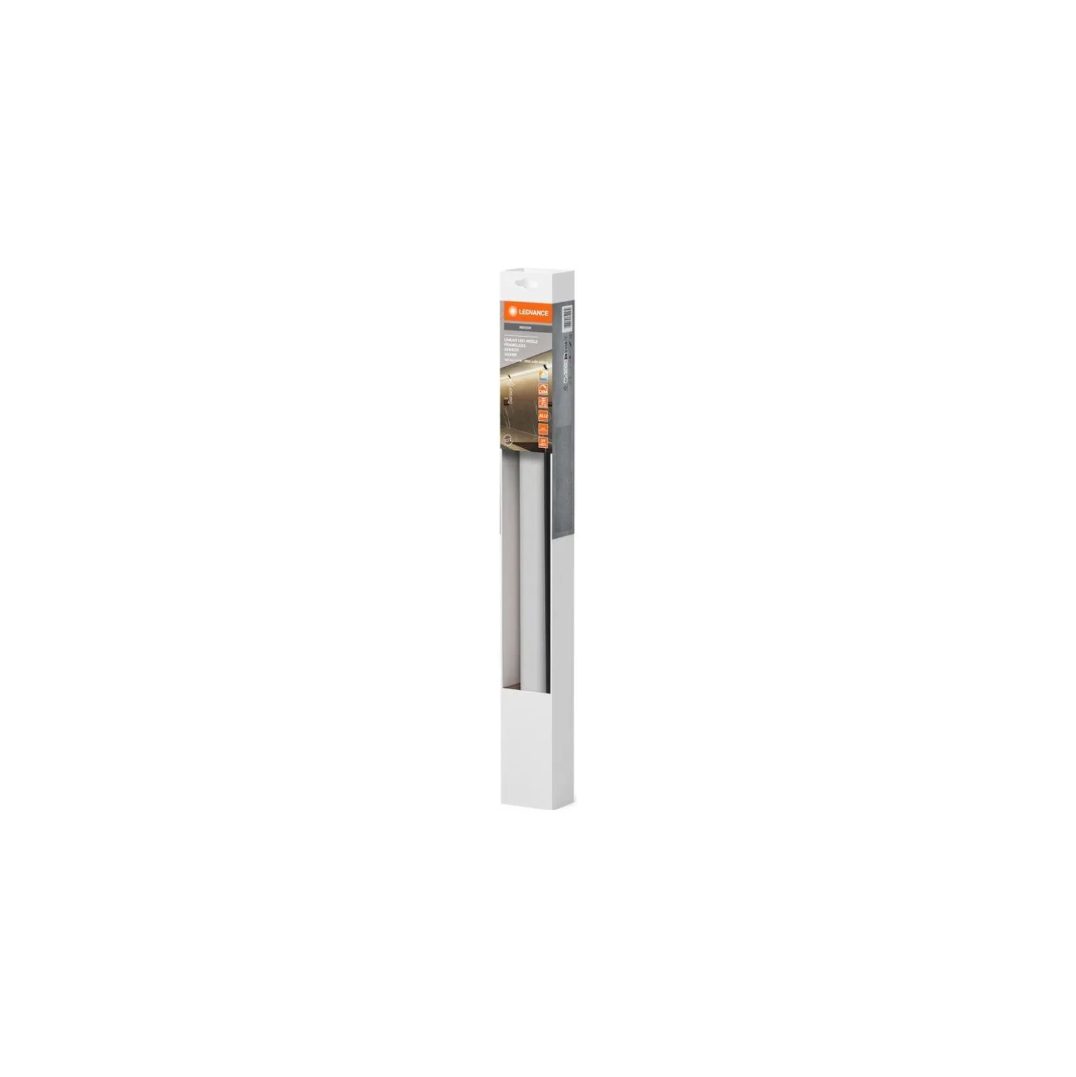 Ledvance LED Allmänbruksarmatur Linear Angle Trimlös Svart 7.5W 480lm - 830-840 CCT | 55cm - Fjärrkontroll