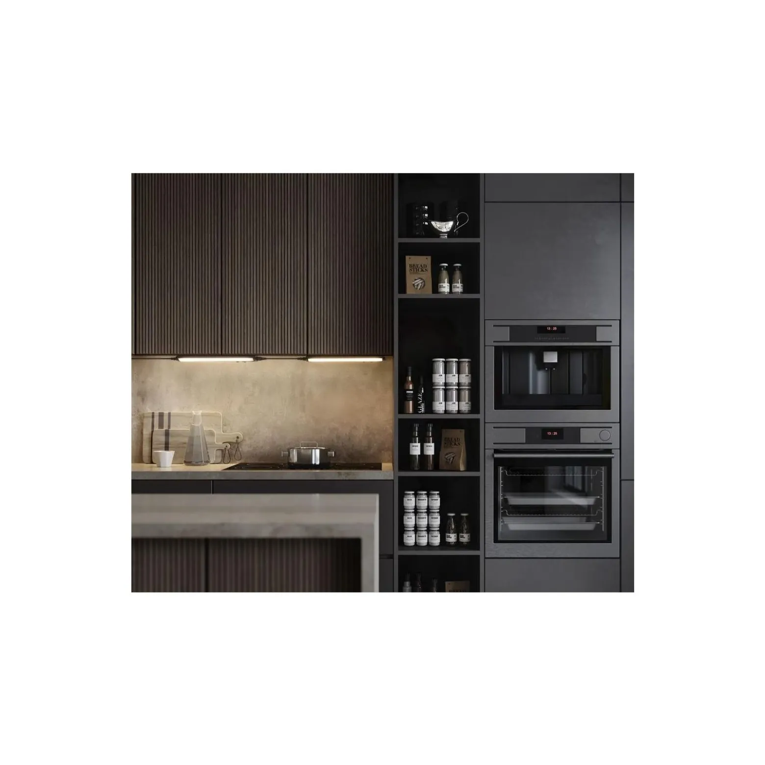 Ledvance LED Allmänbruksarmatur Linear Turn Connect Svart 6W 380lm - 830-840 CCT | 35cm - Push Dimbar