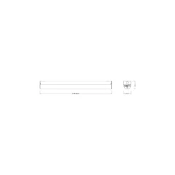 Ledvance LED Allmänbruksarmatur Combo Vit 18W 2700lm - 840-865 CCT | 60cm - Ersättare 1x18W