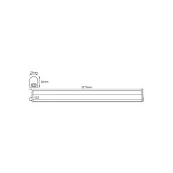 Ledvance LED Allmänbruksarmatur Växla 14W 1600lm - 840 Kallvit | 120cm