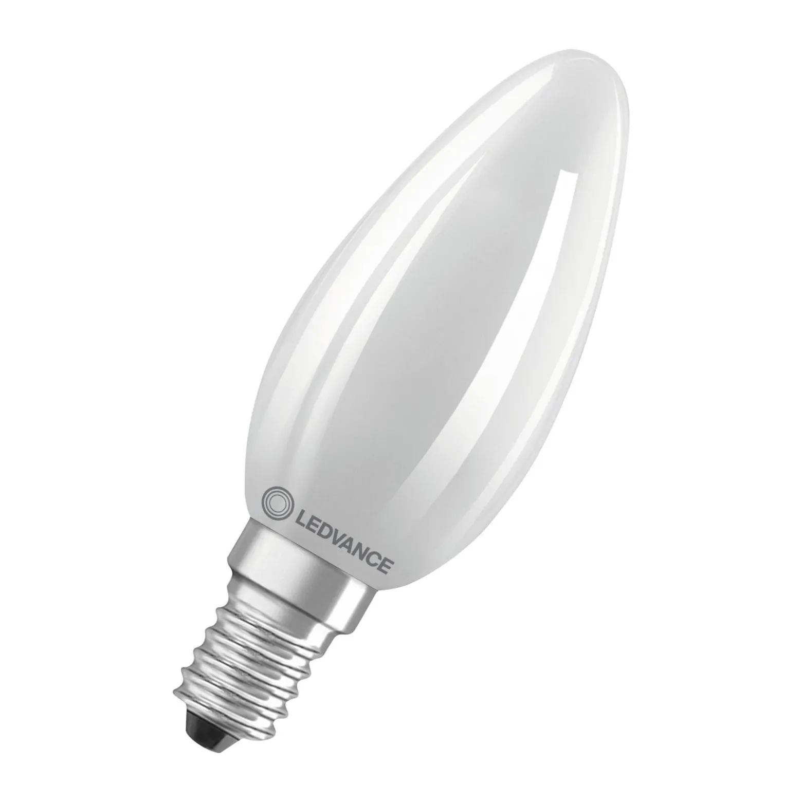 Ledvance LED Classic E14 Kronljus Filament Matt 3.8W 806lm - 827 Extra Varm Vit | Ersättare 60W