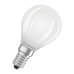 Ledvance LED Classic E14 Päron Filament Matt 1.2W 255lm - 840 Kallvit | Ersättare 25W