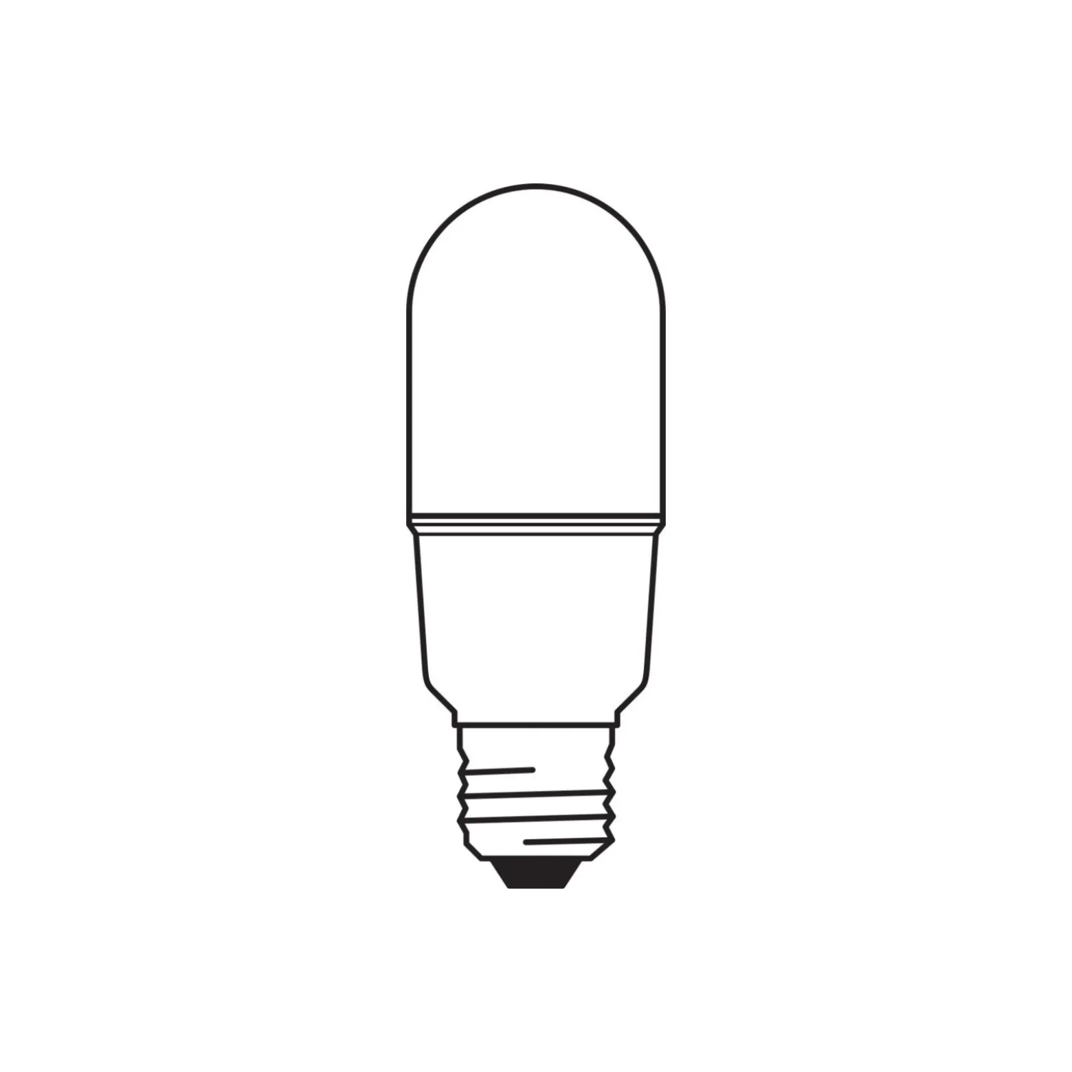 Ledvance LED Classic Stick P LED E27 Tubular Matt 11W 1470lm - 827 Extra Varm Vit | Ersättare 100W