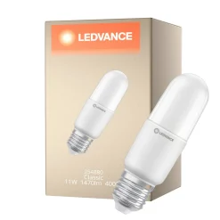 Ledvance LED Classic Stick P LED E27 Tubular Matt 11W 1470lm - 840 Kallvit | Ersättare 100W