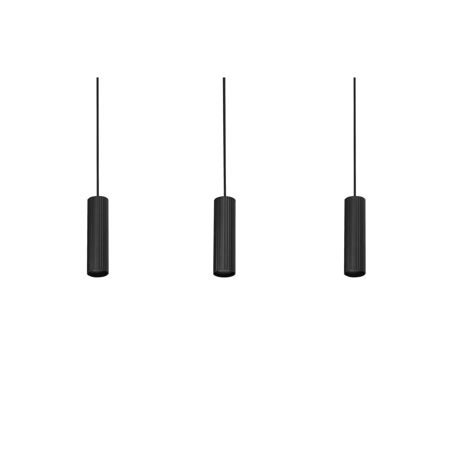Ledvance LED Decor Pendellampa Drums Svart 7W 460lm - 830 Varm Vit