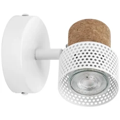 Ledvance LED Decor Spot Cork Stål Vit 3W 230lm - 827 Extra Varm Vit | Dimbar