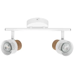 Ledvance LED Decor Spot Cork Stål Vit 6W 460lm - 827 Extra Varm Vit | Dimbar