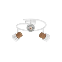 Ledvance LED Decor Spot Cork Stål Spiral Vit 10W 690lm - 827 Extra Varm Vit | Dimbar