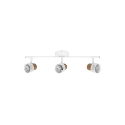 Ledvance LED Decor Spot Cork Stål Vit 10W 690lm - 827 Extra Varm Vit | Dimbar