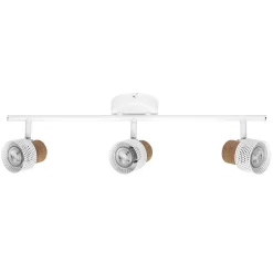 Ledvance LED Decor Spot Cork Stål Vit 10W 690lm - 827 Extra Varm Vit | Dimbar