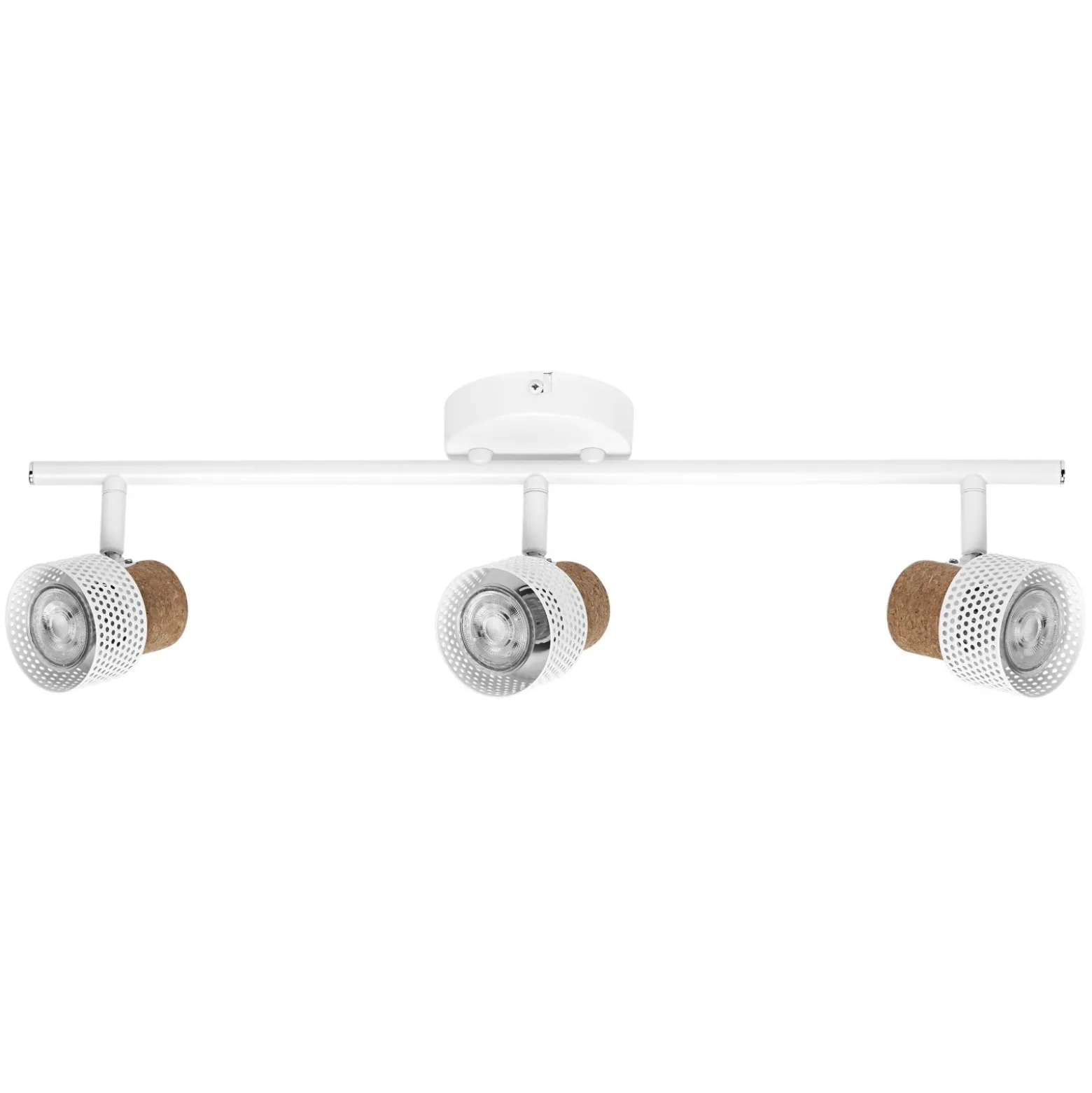 Ledvance LED Decor Spot Cork Stål Vit 10W 690lm - 827 Extra Varm Vit | Dimbar