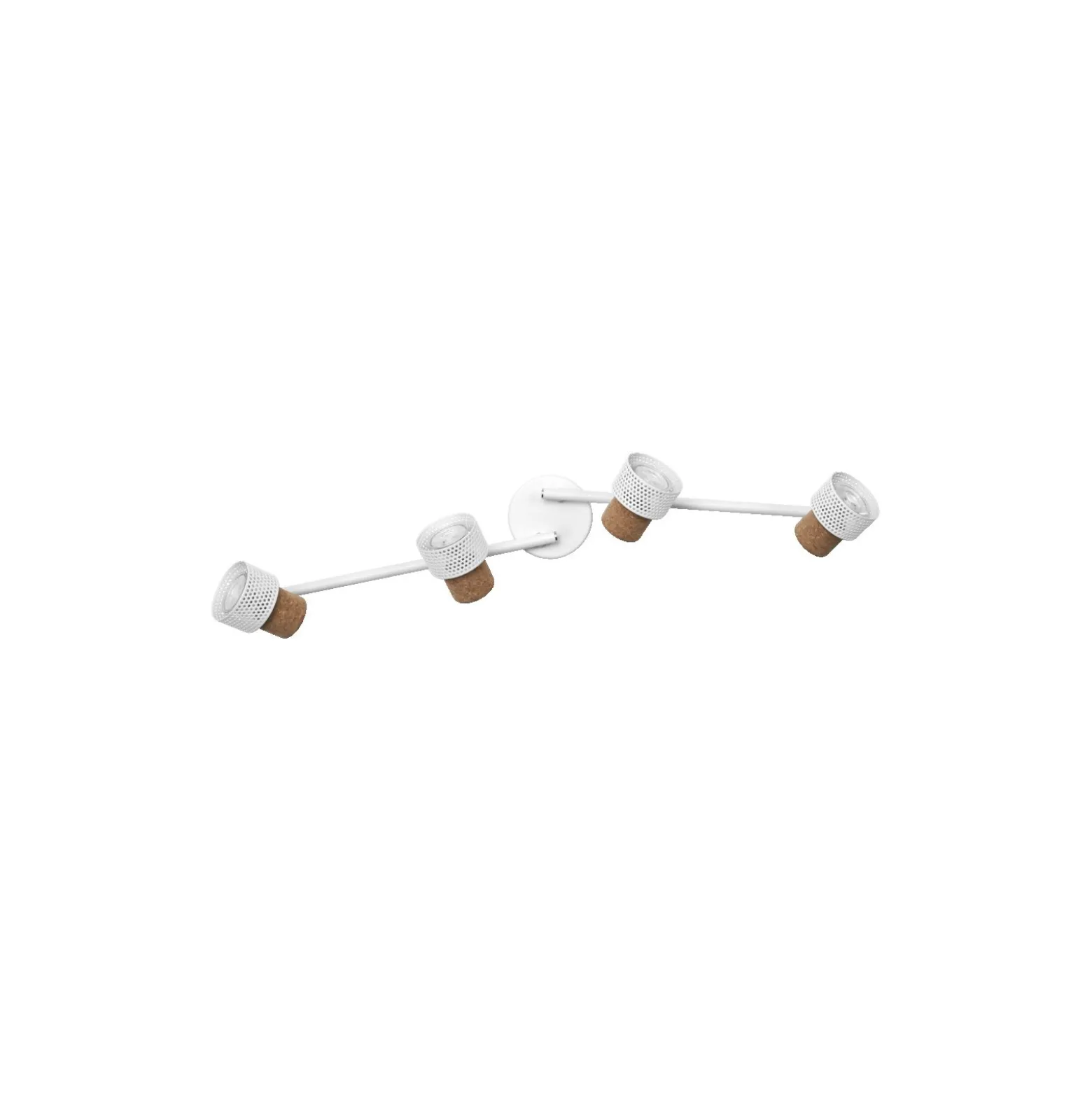 Ledvance LED Decor Spot Cork Stål Vit 13W 920lm - 827 Extra Varm Vit | Dimbar