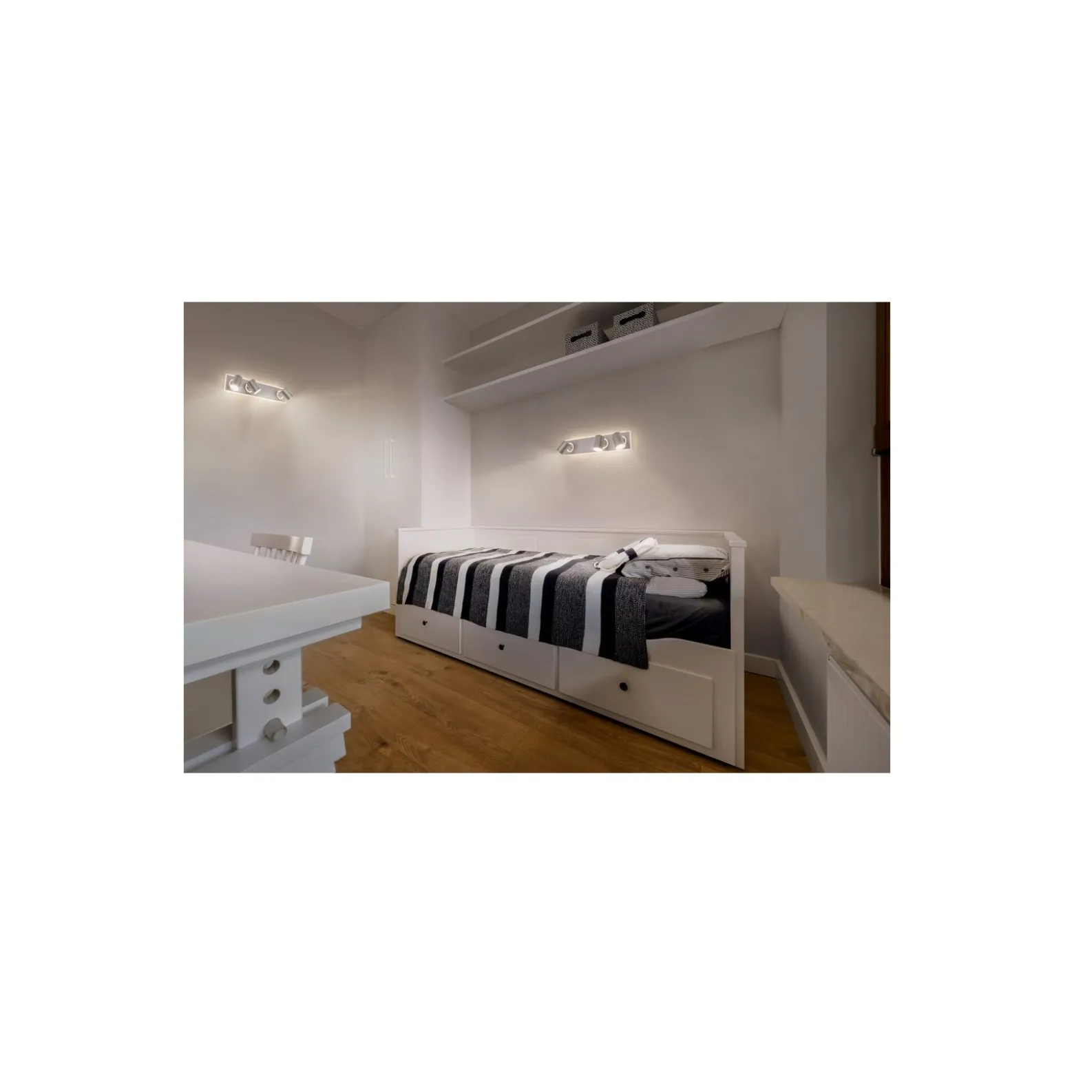 Ledvance LED Decor Spot Mars Stål Vit 41W 2300lm - 830 Varm Vit