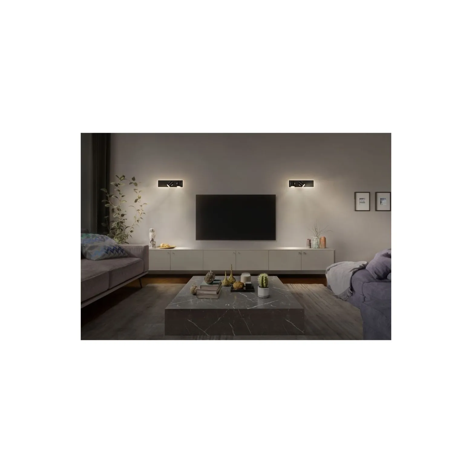 Ledvance LED Decor Spot Mars Svart 29W 985lm - 830 Varm Vit