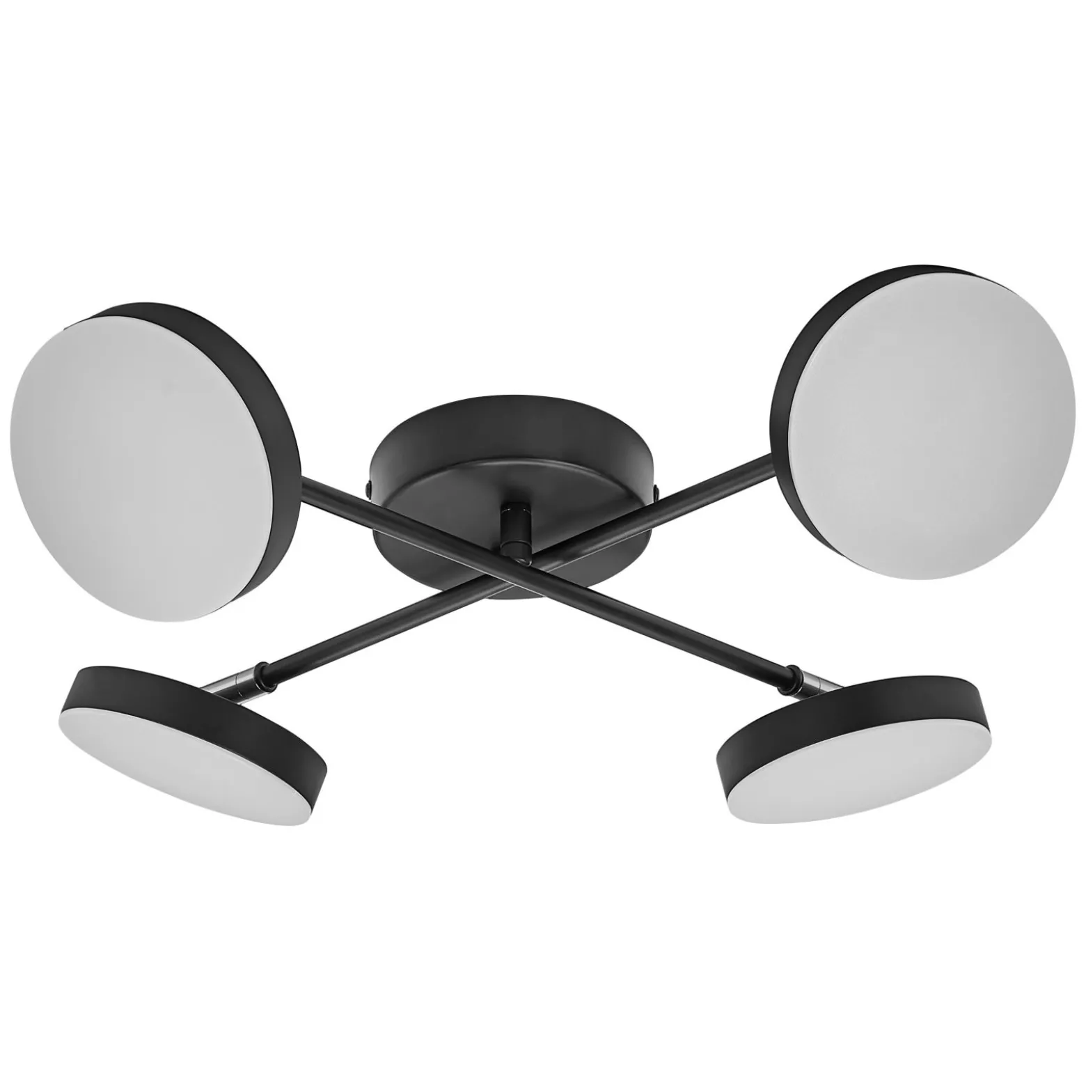 Ledvance LED Decor Spot Moon Stål Svart 21W 1120lm - 830 Varm Vit | Skrev