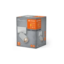 Ledvance LED Decor Spot Octagon Stål Vit 3W 230lm - 827 Extra Varm Vit | Dimbar