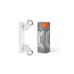 Ledvance LED Decor Spot Octagon Stål Vit 6W 460lm - 827 Extra Varm Vit | Dimbar