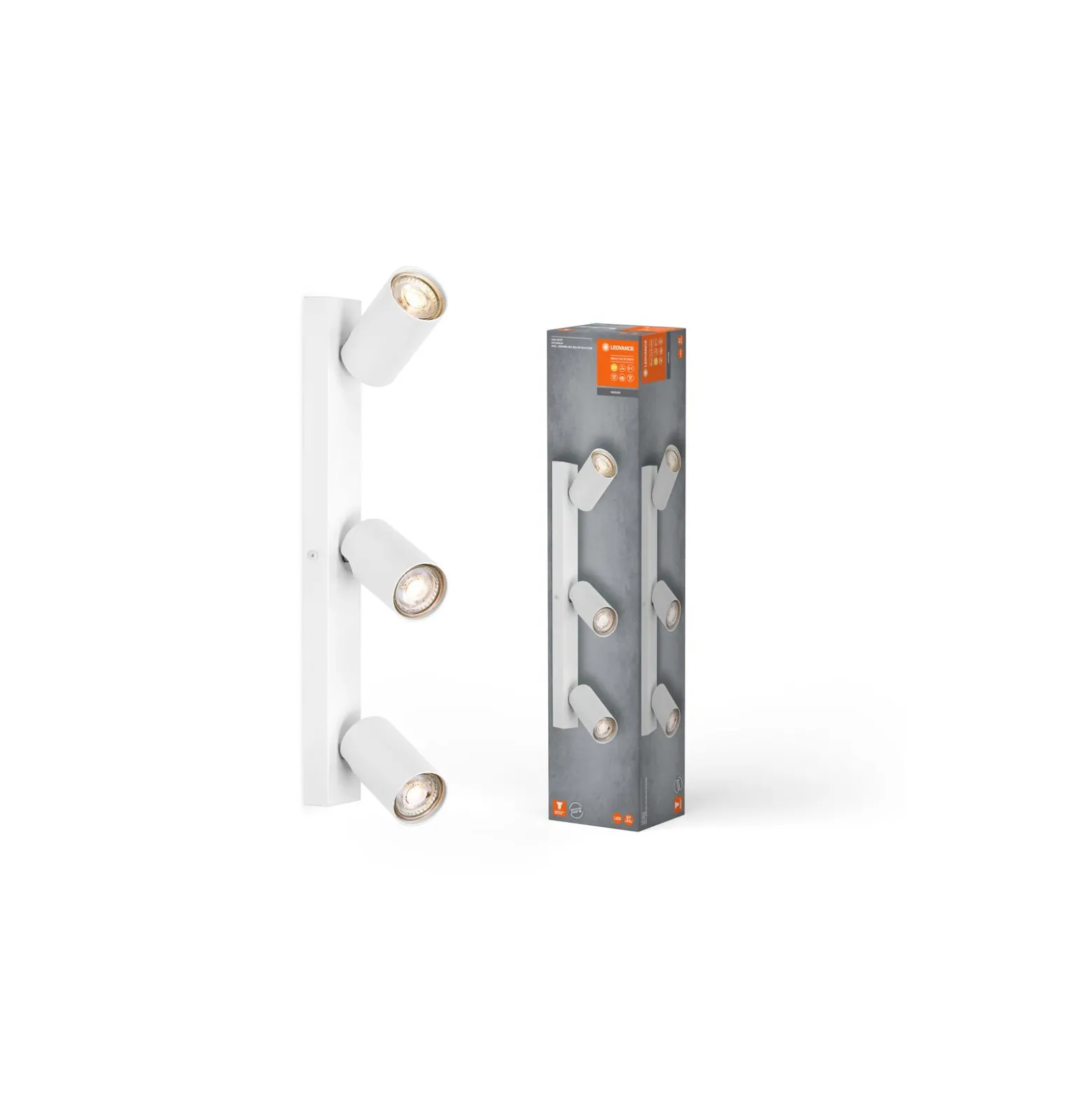 Ledvance LED Decor Spot Octagon Stål Vit 10W 690lm - 827 Extra Varm Vit | Dimbar