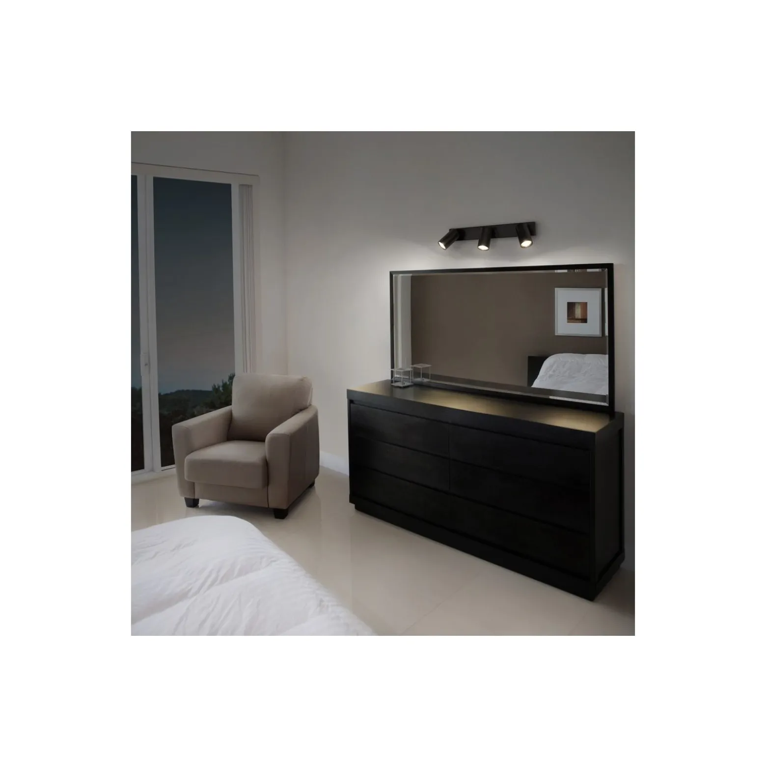 Ledvance LED Decor Spot Octagon Stål Svart 10W 690lm - 827 Extra Varm Vit | Dimbar