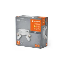 Ledvance LED Decor Spot Octagon Stål Platta Vit 13W 920lm - 827 Extra Varm Vit | Dimbar