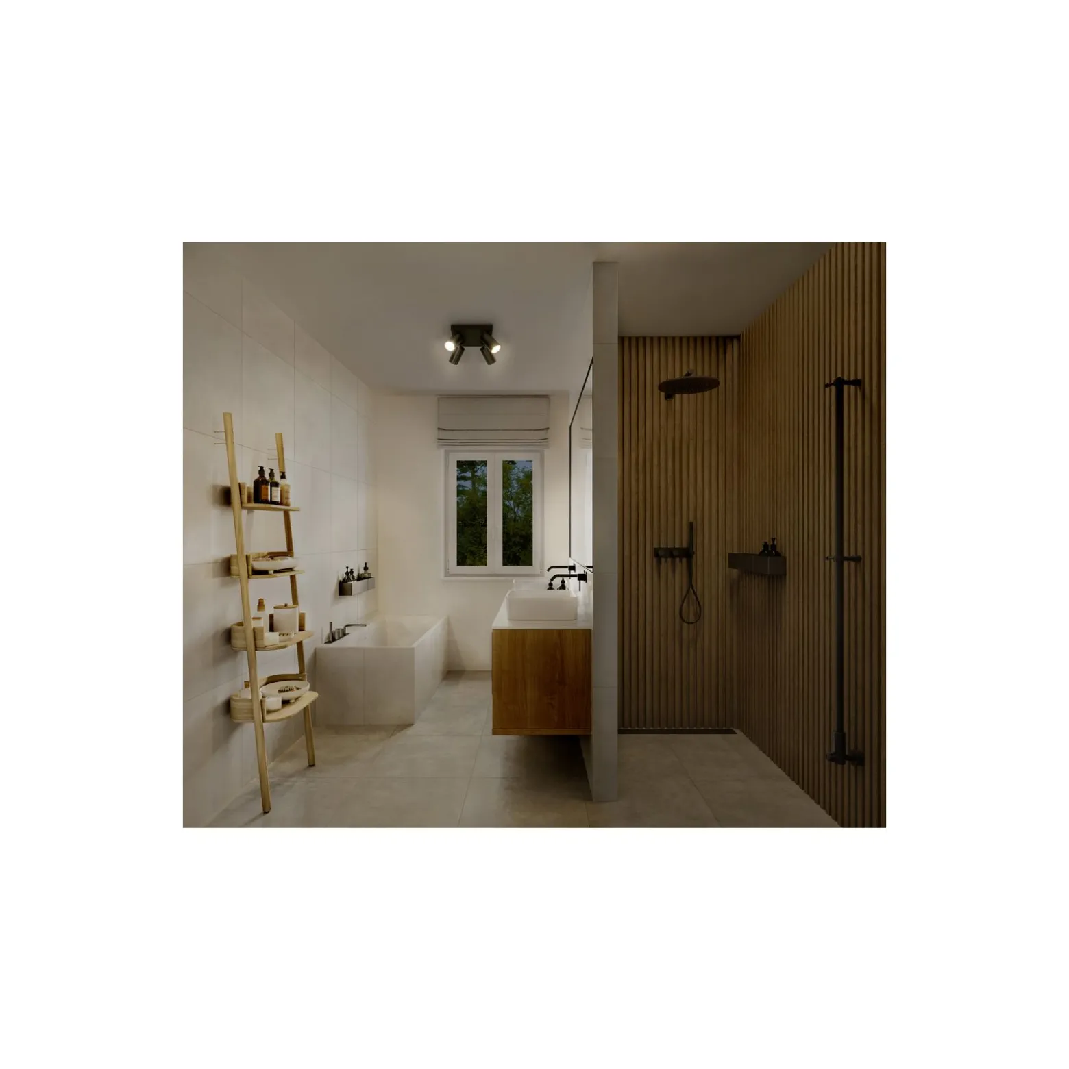 Ledvance LED Decor Spot Octagon Stål Platta Svart 13W 920lm - 827 Extra Varm Vit | Dimbar
