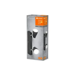 Ledvance LED Decor Spot Plast Svart 8W 420lm - 827 Extra Varm Vit | Dimbar