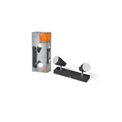 Ledvance LED Decor Spot Plast Svart 8W 420lm - 827 Extra Varm Vit | Dimbar