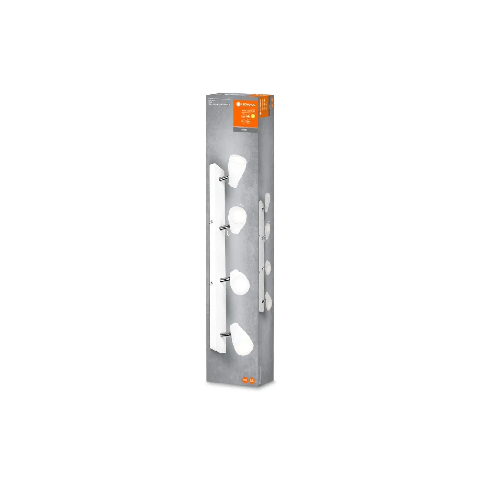 Ledvance LED Decor Spot Plast Vit 17W 840lm - 827 Extra Varm Vit | Dimbar