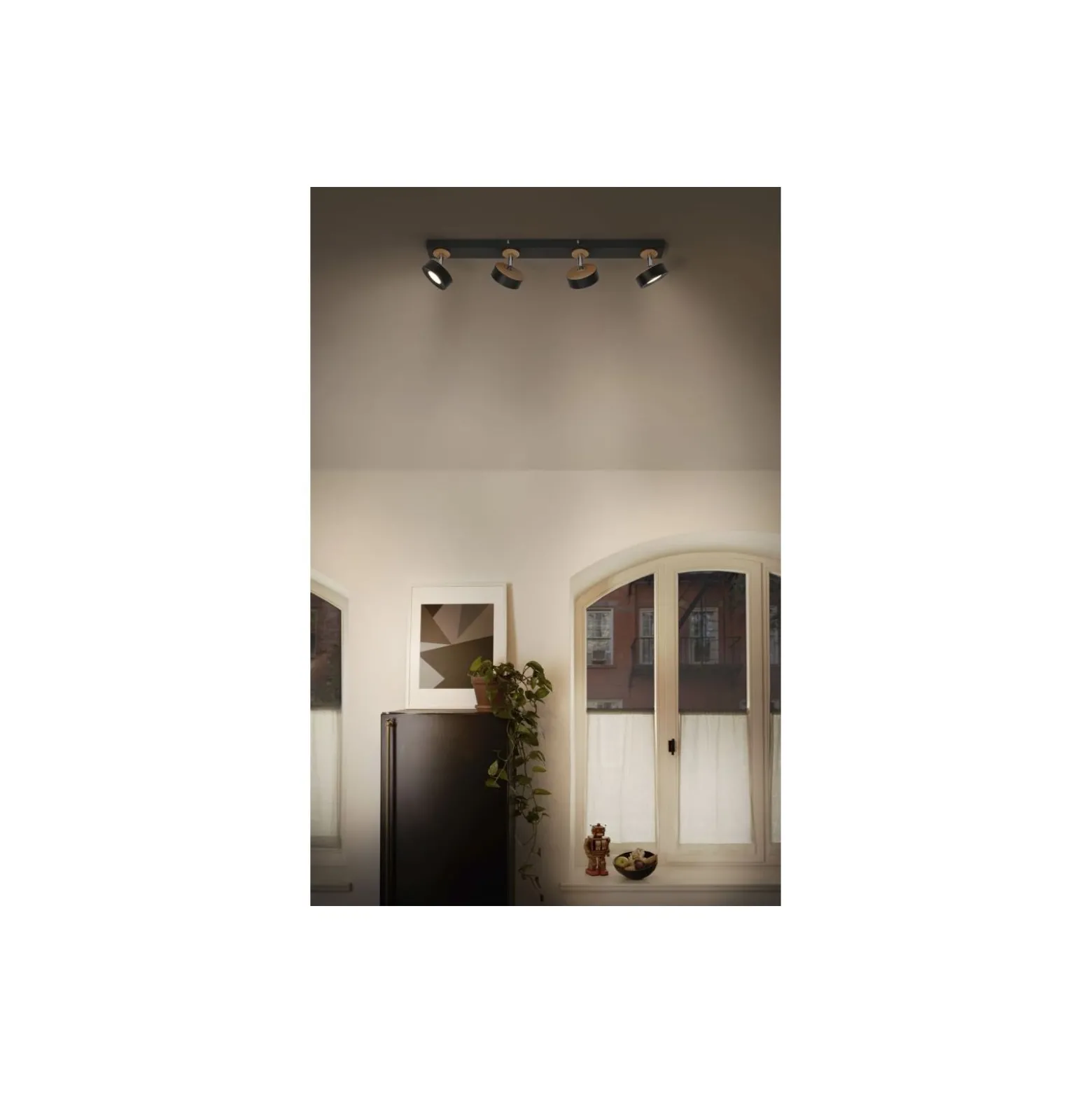Ledvance LED Decor Spot Pluto Stål Svart 19.2W 1250lm - 830 Varm Vit