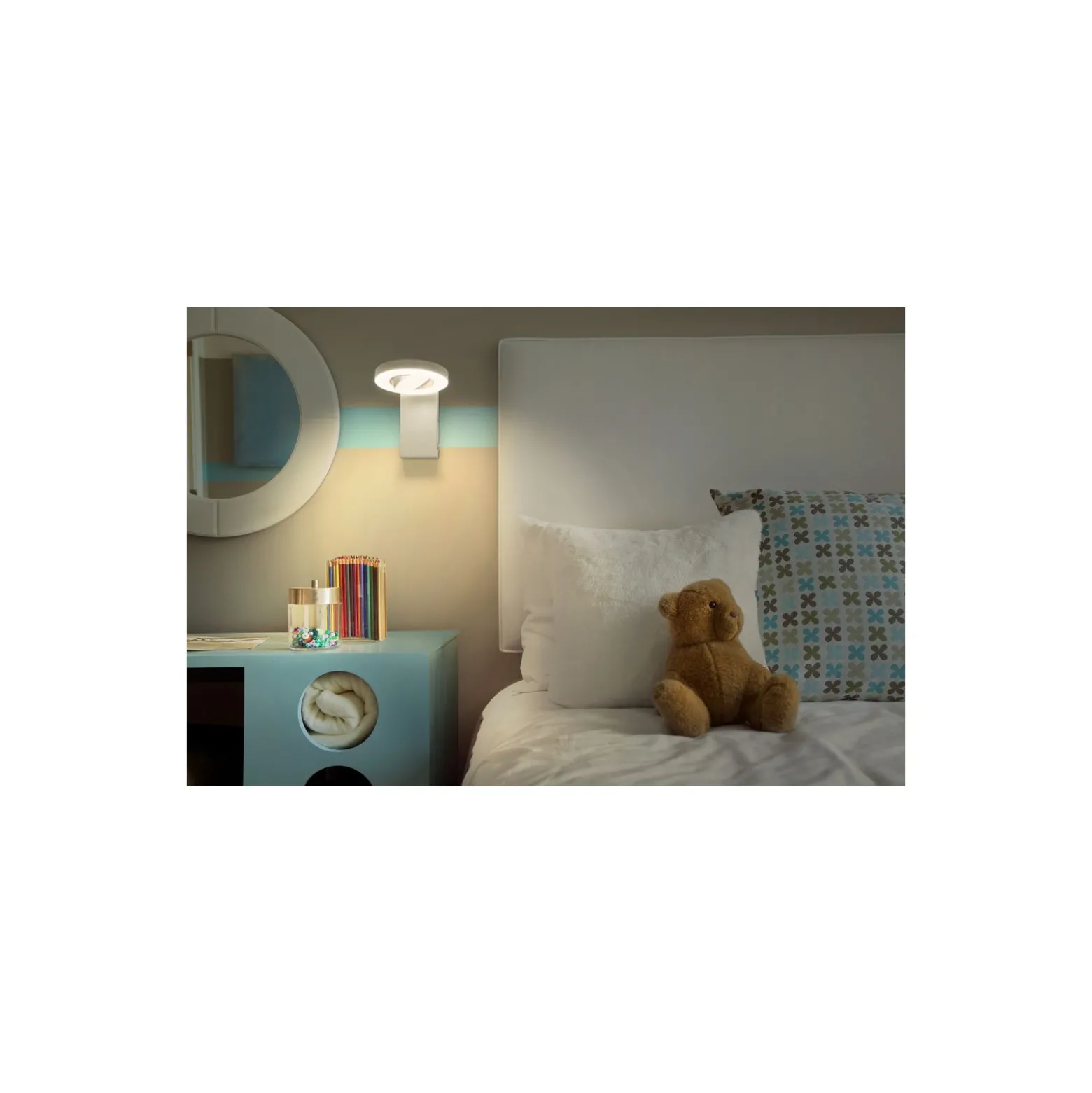 Ledvance LED Decor Spot Saturn Plast Vit 11W 340lm - 830-842-865 CCT