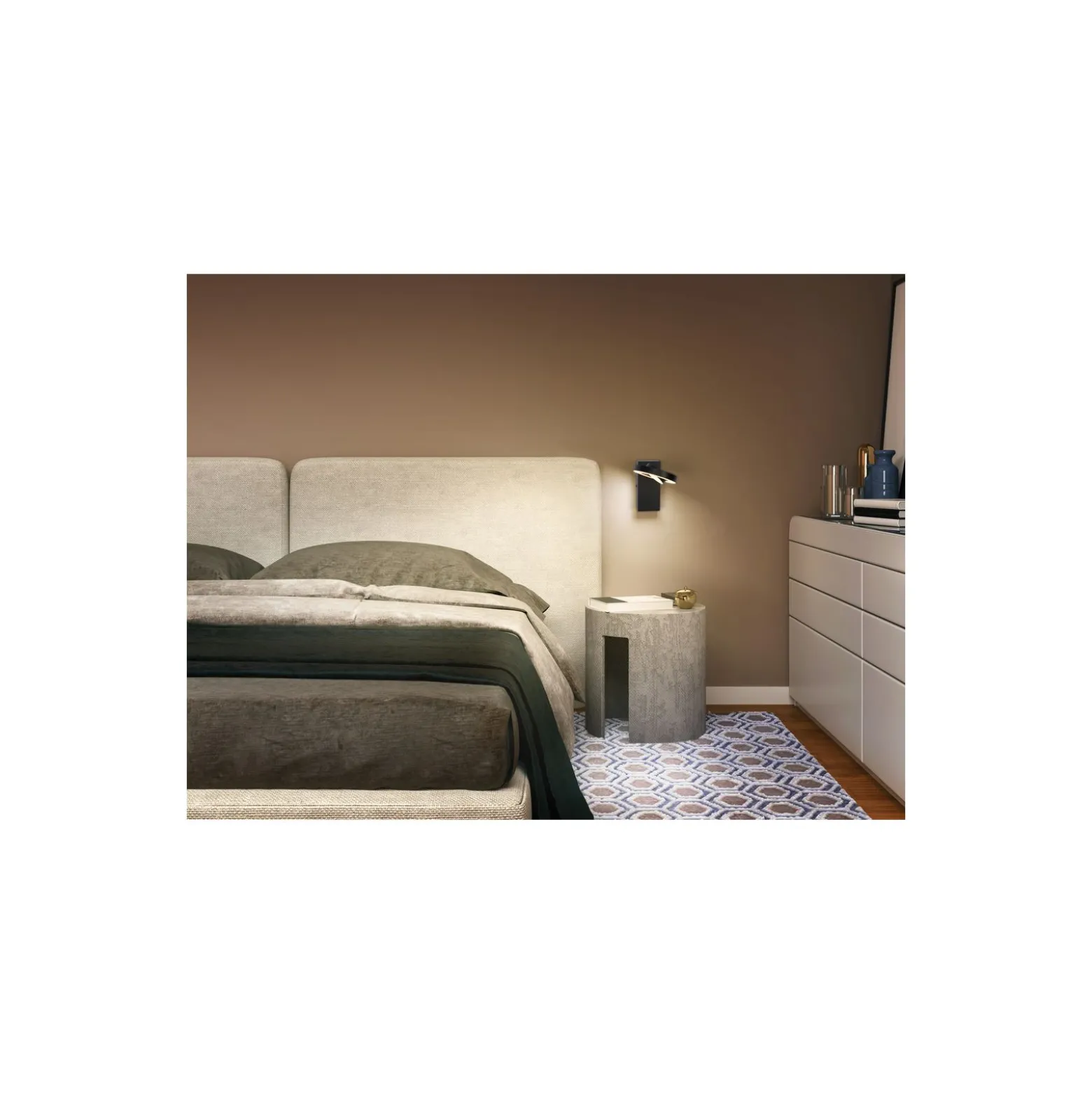 Ledvance LED Decor Spot Saturn Plast Svart 11W 215lm - 830-842-865 CCT