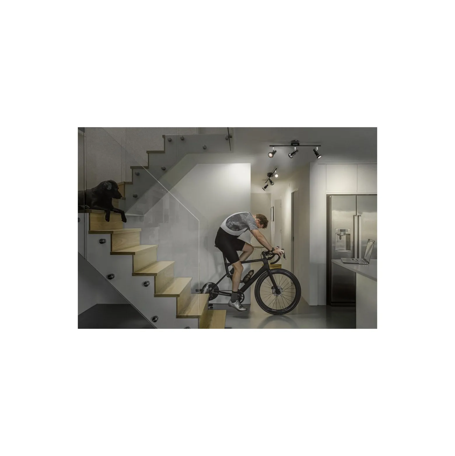 Ledvance LED Decor Spot Stål Svart 10W 690lm - 827 Extra Varm Vit | Dimbar
