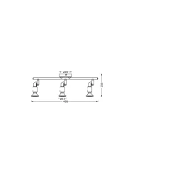 Ledvance LED Decor Spot Stål Svart 10W 690lm - 827 Extra Varm Vit | Dimbar
