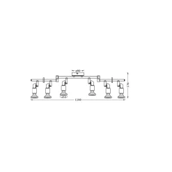Ledvance LED Decor Spot Stål Svart 20W 1380lm - 827 Extra Varm Vit | Dimbar