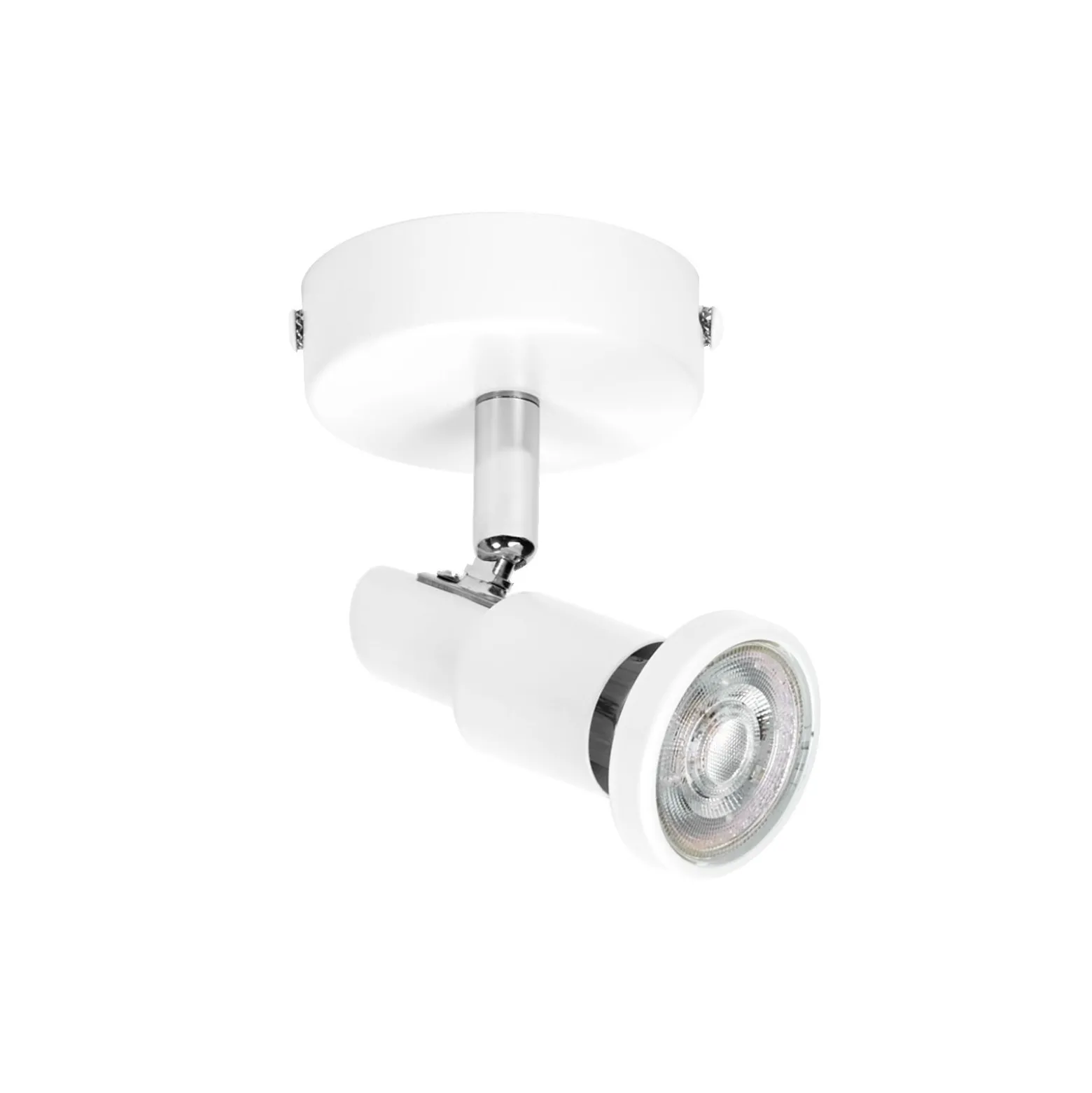 Ledvance LED Decor Spot Stål Vit 3W 230lm - 827 Extra Varm Vit | Dimbar