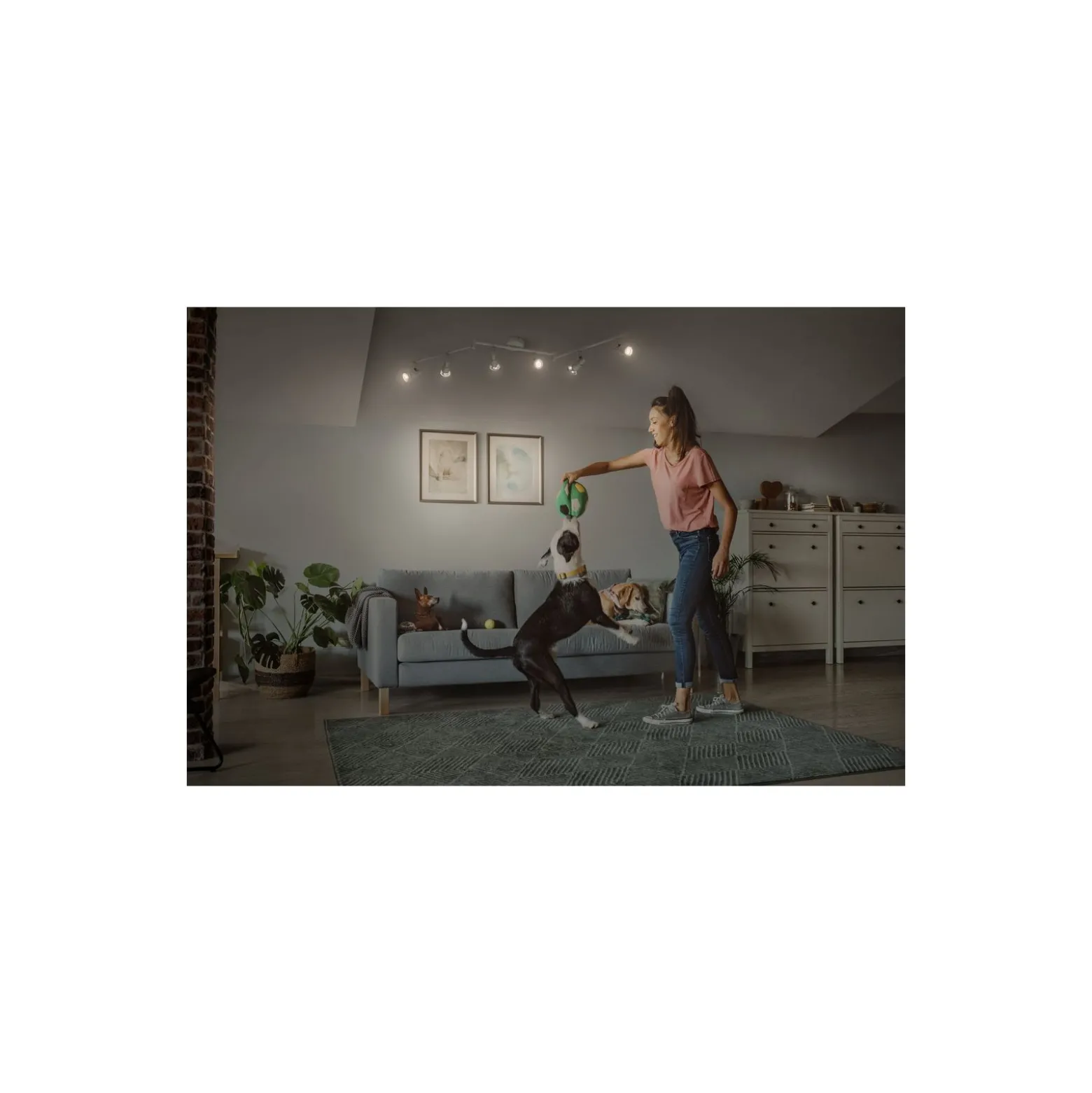 Ledvance LED Decor Spot Stål Vit 20W 1380lm - 827 Extra Varm Vit | Dimbar