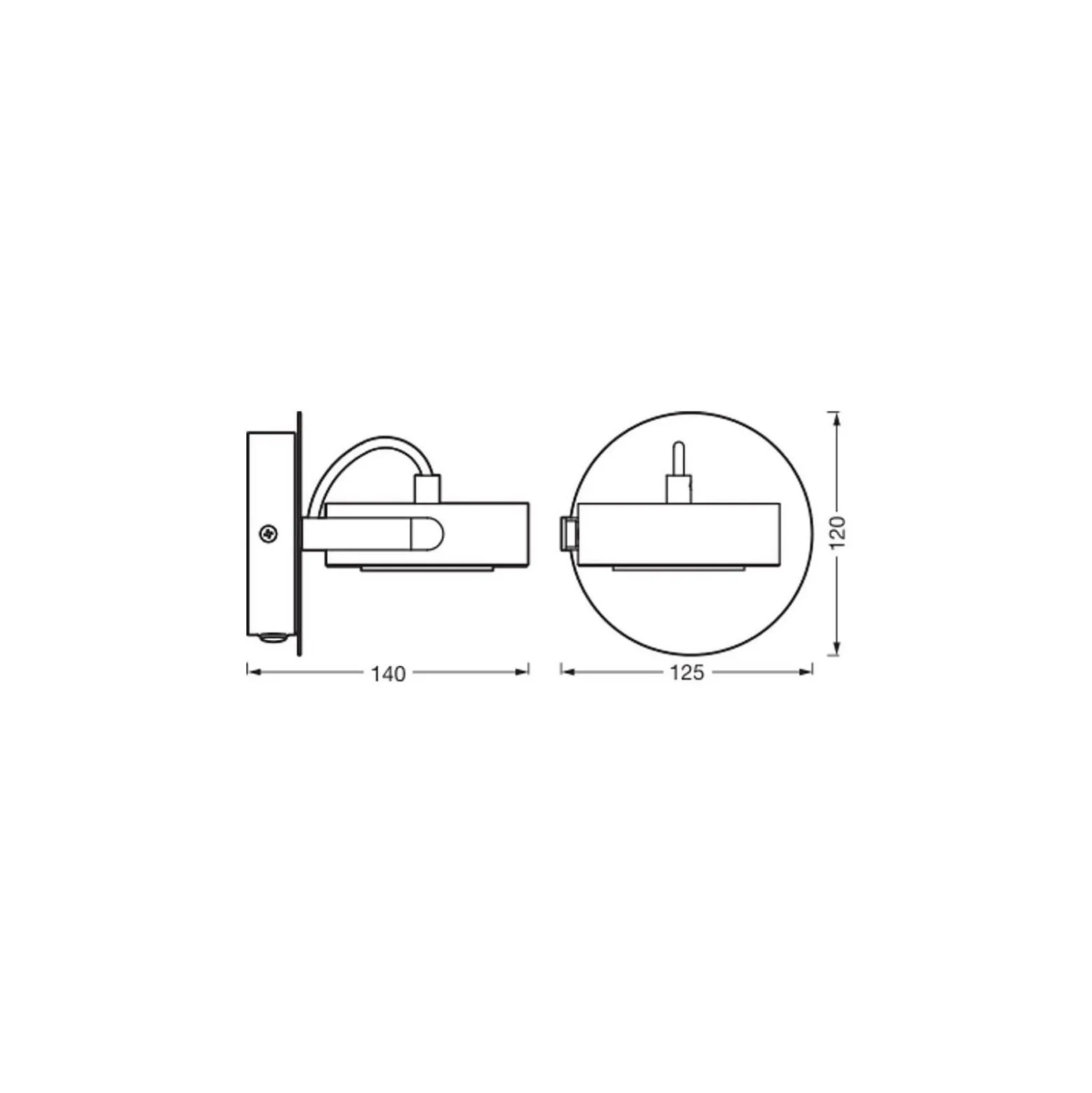 Ledvance LED Decor Spot Venus Vit 5W 210lm - 830 Varm Vit