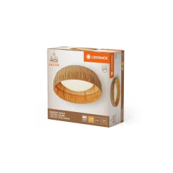 Ledvance LED Decor Vägg och Taklampa Bambu Brun 12W 400lm - 830 Varm Vit