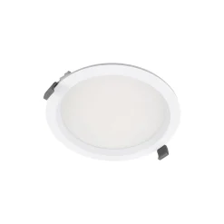 Ledvance LED Downlight Comfort Opal Vit 30W/25W/20W 3600lm/3000lm/2400lm 100D - 930-940 CCT | Utskärning 200mm - IP44 - Bästa Färgåtergivning - Dali Dimbar
