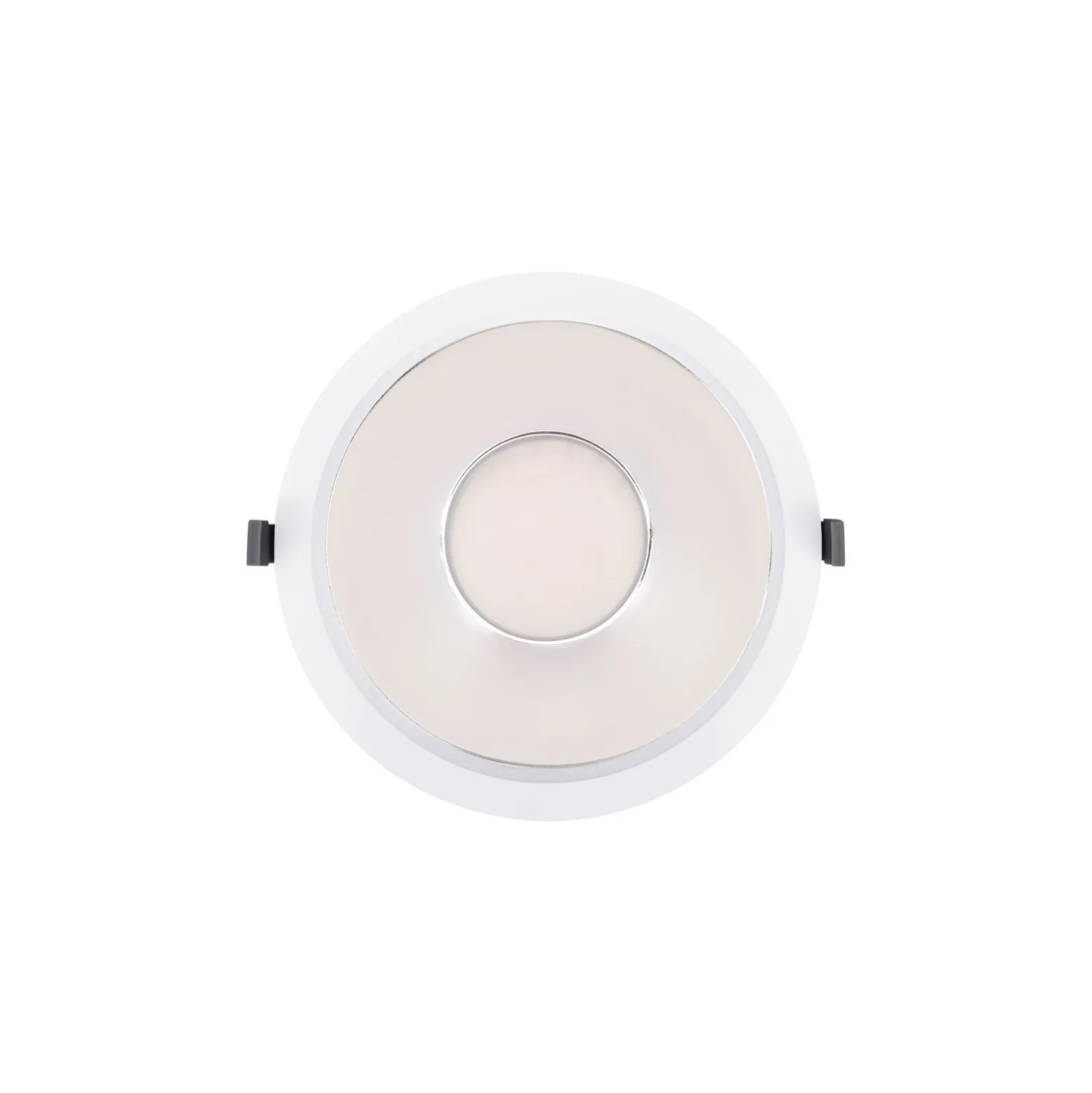 Ledvance LED Downlight Comfort High Efficiency D Aluminium Vit 25W 3250lm 55D - 830 Varm Vit | 215mm - Utskärning 200mm - Dali Dimbar