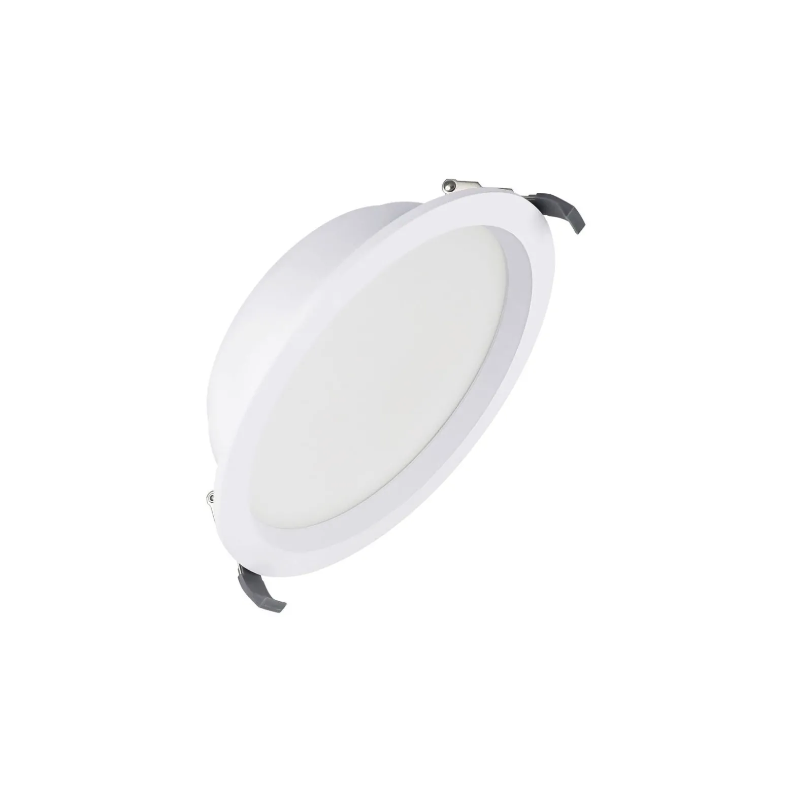 Ledvance LED Downlight Comfort High Efficiency D Aluminium Vit 25W 3625lm 100D - 830 Varm Vit | 215mm - Utskärning 200mm - Dali Dimbar
