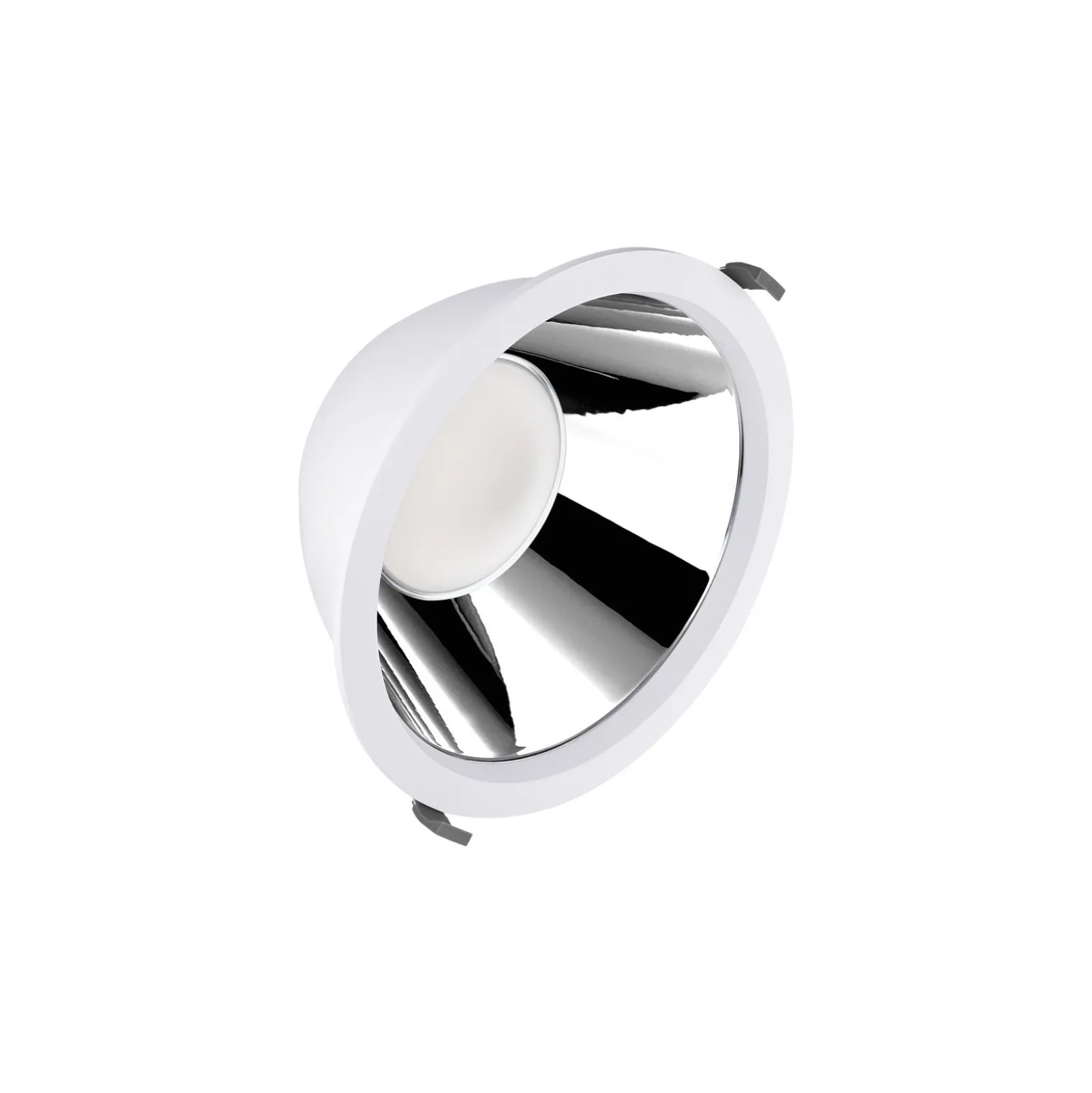 Ledvance LED Downlight Comfort High Efficiency U Aluminium Vit 36W 5200lm 55D - 840 Kallvit | 265mm - Utskärning 250mm